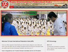 Tablet Screenshot of kudoindia.org